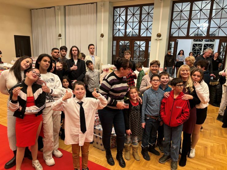 fotka z vanocni akce