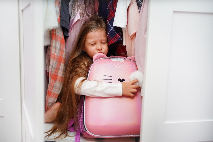 Úsměvy prvního školního dne mohou brzy vystřídat obavy. m shutterstock 2026172741