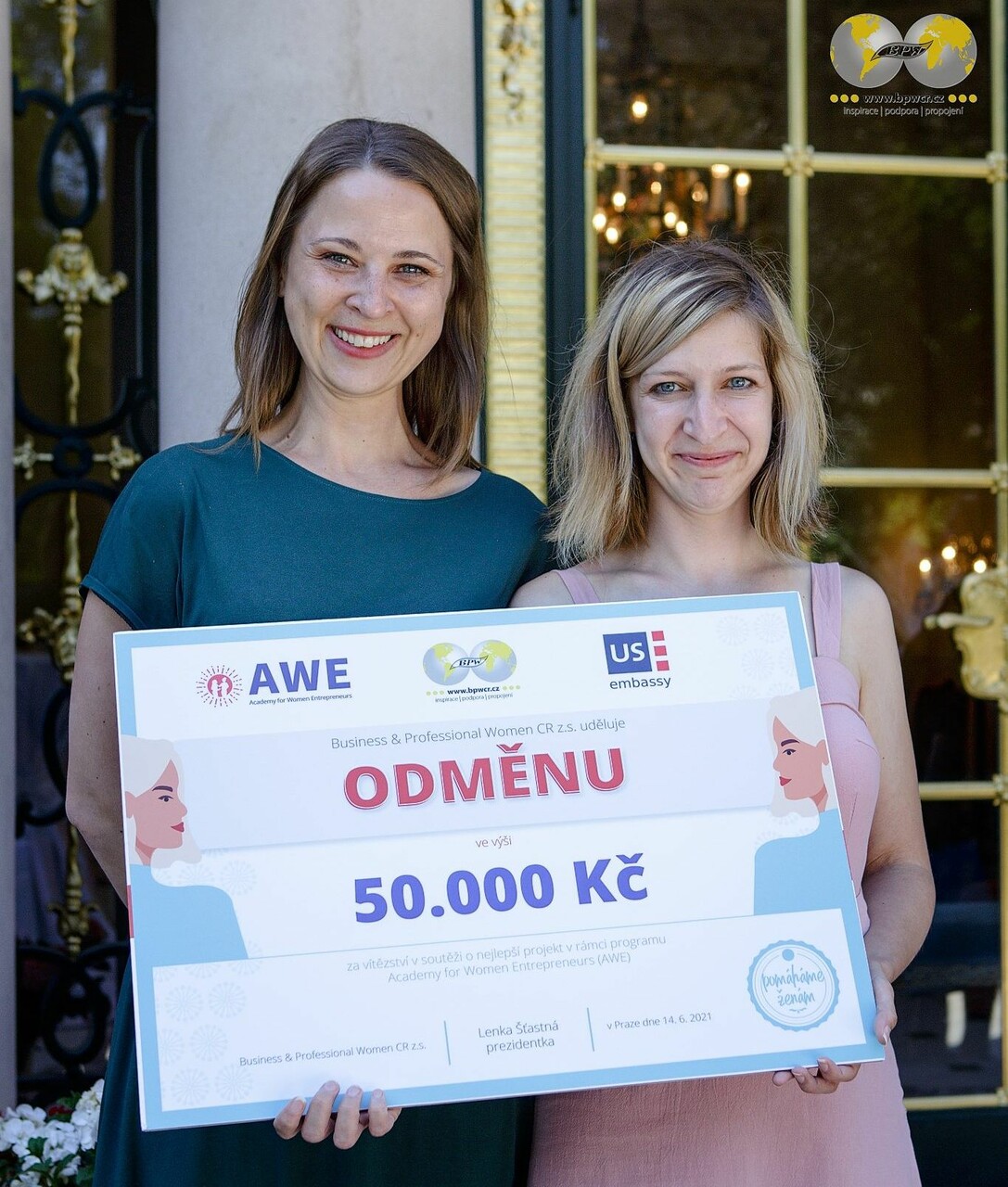 Helena Bartošová a Vanda Kofroňová, zakladatelky Filharmoniště (zdroj: Business & Professional Women CR) helena bartosova a vanda kofronova crop