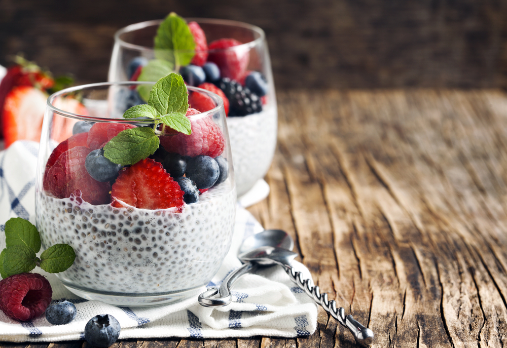 Chia semínka obohatí každý obyčejný recept. chia seminka shutterstock 273155183