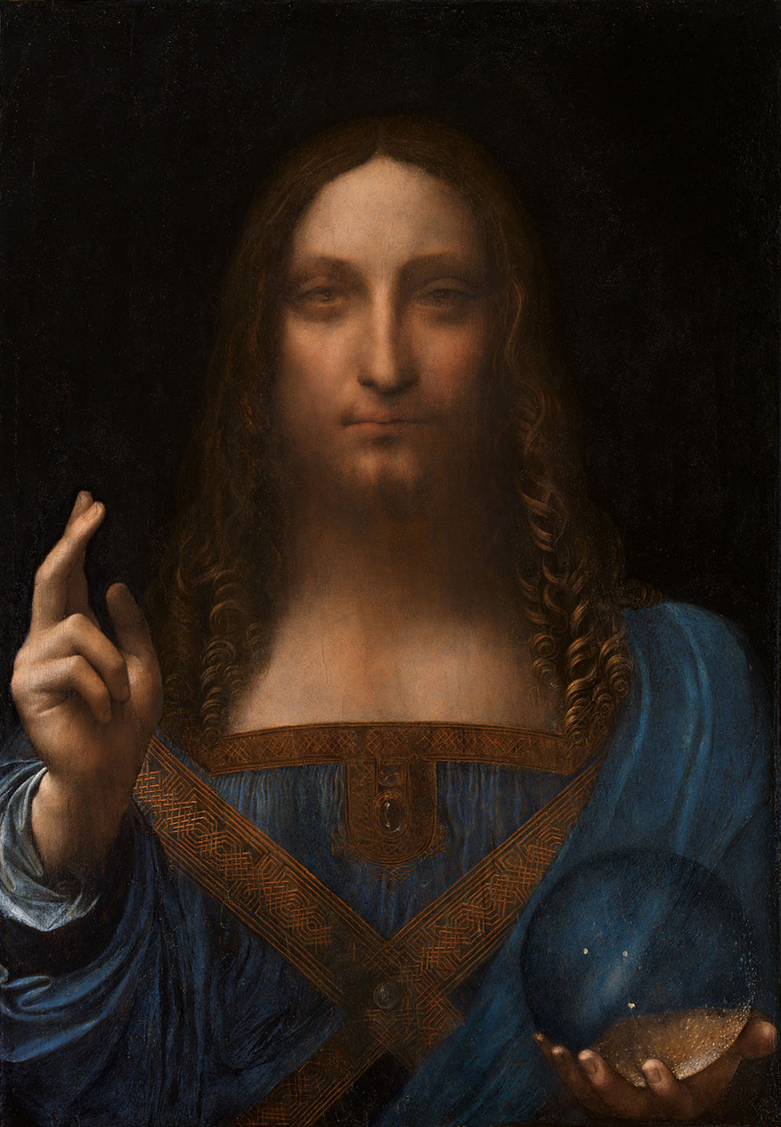 Současná podoba obrazu Salvator mundi salvator1