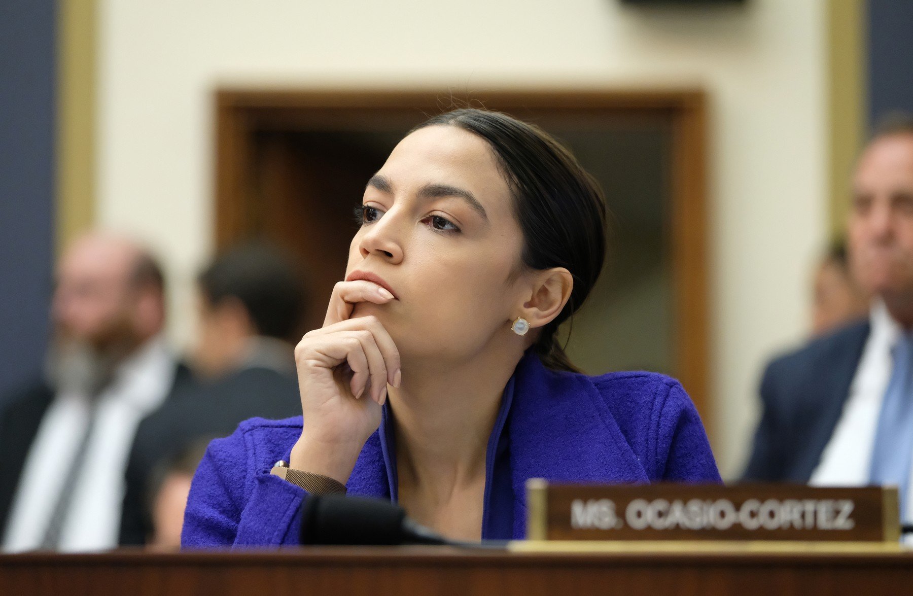 Alexandria Ocasio-Cortezová z Bronxu je od loňského roku členkou amerického kongresu cortez 0425657826